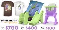 UpWeeGo Giveaway - Step Up Chair w/ALL attachments, $200 Amazon Gift Card, T-Shirts, & Poster