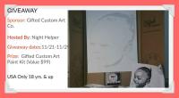 Gifted Custom Art Paint Kit Giveaway