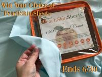 PeachSkinSheets Giveaway