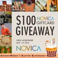 $100 Novica Gift Card Giveaway - Open World-Wide