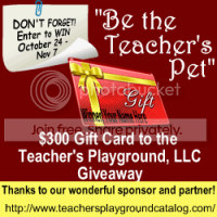 Be the Teacher's Pet Giveaway - $300 Certificate