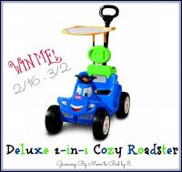 Little Tikes Deluxe 2-in-1Cozy Roadster Giveaway 